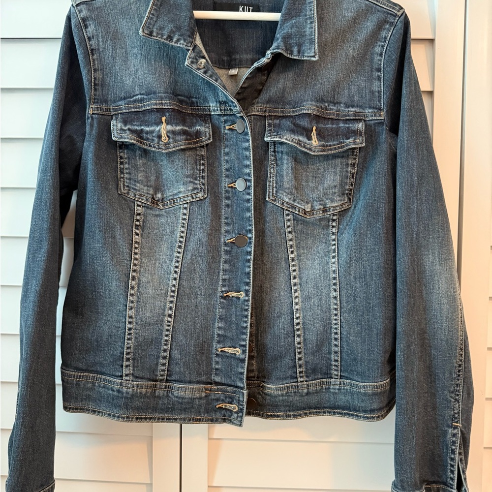 Kut from the Kloth Dark Blue Denim Jacket